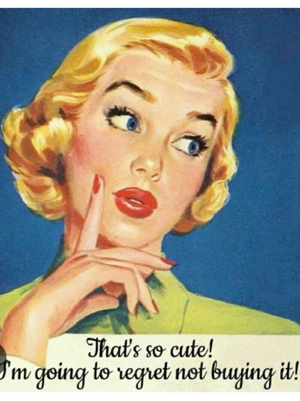 Vintage-Inspired Women Makeup Poster Print Featuring Red Lipstick